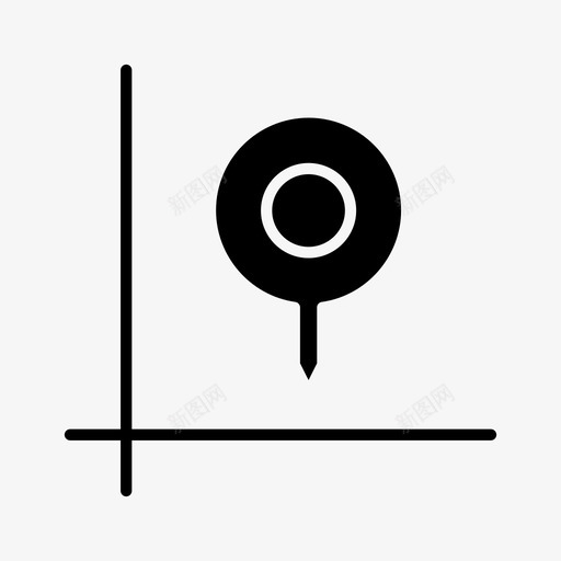 方向gps地图图标svg_新图网 https://ixintu.com gps 图钉 地图 地图符号 方向