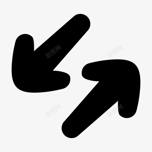 过去了箭头方向图标svg_新图网 https://ixintu.com 实心 导航 方向 箭头 过去了