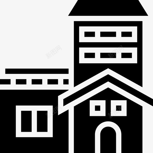 房产租赁房产投资3雕文图标svg_新图网 https://ixintu.com 房产 投资 租赁 雕文