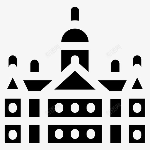 荷兰皇家宫殿28号已满图标svg_新图网 https://ixintu.com 28号 宫殿 已满 皇家 荷兰