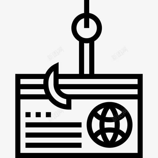 网络钓鱼黑客31线性图标svg_新图网 https://ixintu.com 线性 网络钓鱼 黑客31
