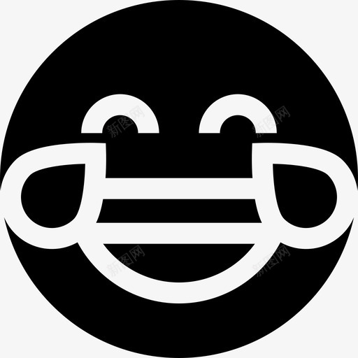 笑表情12充满图标svg_新图网 https://ixintu.com 充满 表情