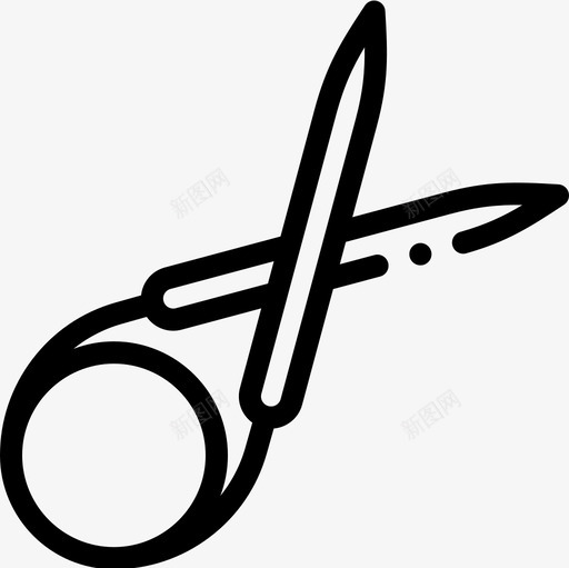 针针织5直线图标svg_新图网 https://ixintu.com 直线 针织