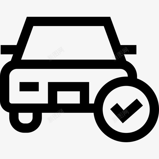 汽车交通和驾驶3直线图标svg_新图网 https://ixintu.com 交通 汽车 直线 驾驶