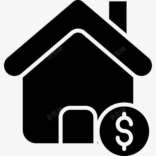 豪斯金融115稳健图标svg_新图网 https://ixintu.com 稳健 豪斯 金融