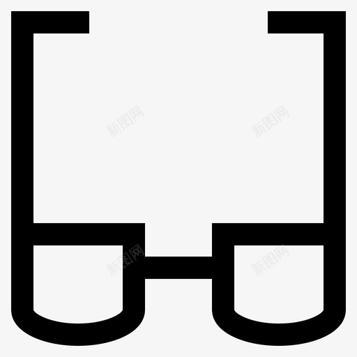 眼镜海滩美丽图标svg_新图网 https://ixintu.com 度假 快乐 海滩 清爽 眼镜 美丽