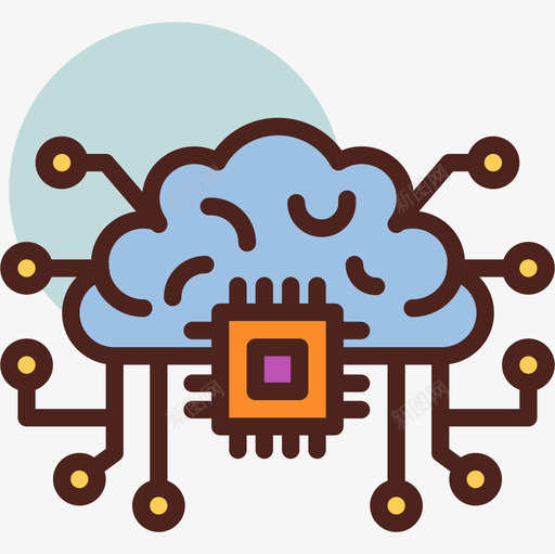 AI人工智能56线性颜色图标svg_新图网 https://ixintu.com AI 人工智能 线性 颜色