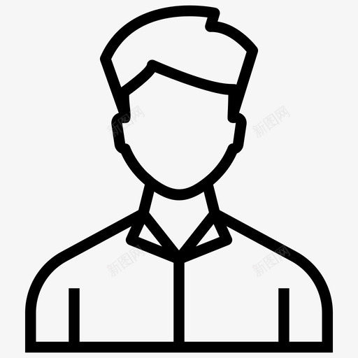 少年阿凡达男少年图标svg_新图网 https://ixintu.com 图标 小男孩 少年 笑脸 阿凡