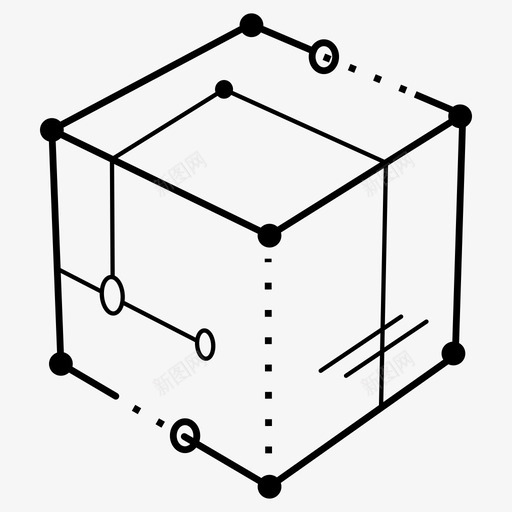 未来技术连接网络空间图标svg_新图网 https://ixintu.com 未来技术 硬件 网络空间 连接 高科技