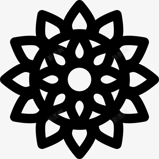图案排灯节4线形图标svg_新图网 https://ixintu.com 图案 排灯节4 线形