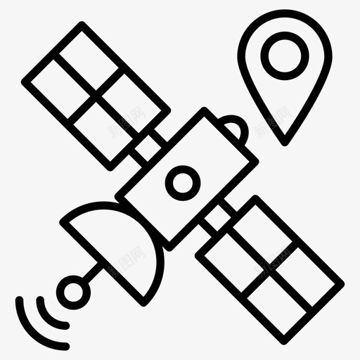 卫星跟踪舰队监控gps寻的图标svg_新图网 https://ixintu.com gps 信号 卫星 寻的 导航 监控 航线 舰队 跟踪 雷达