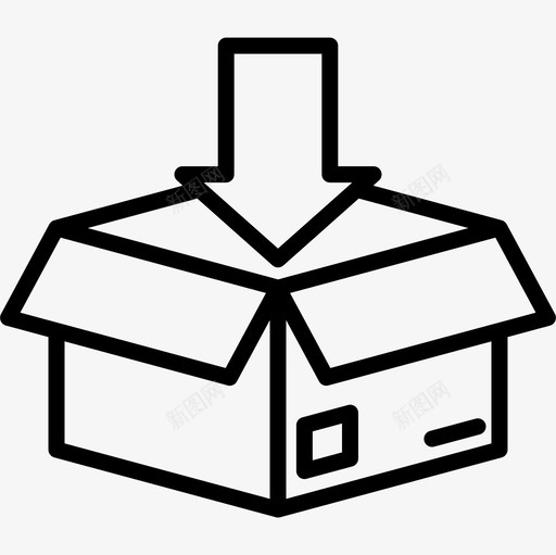 邮政信箱零售价38直线型图标svg_新图网 https://ixintu.com 信箱 直线 线型 邮政 零售价