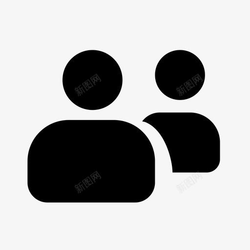 用户组头像个人资料图标svg_新图网 https://ixintu.com 个人资料 团队 头像 应用程序 用户 用户组