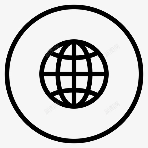 语言全局界面图标svg_新图网 https://ixintu.com 全局 用户界面 界面 语言