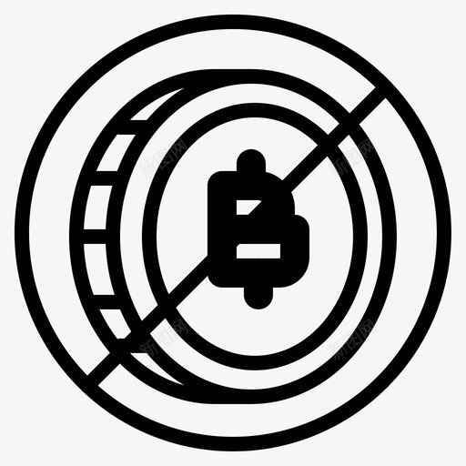 比特币商业金融8线性图标svg_新图网 https://ixintu.com 商业 比特 线性 金融