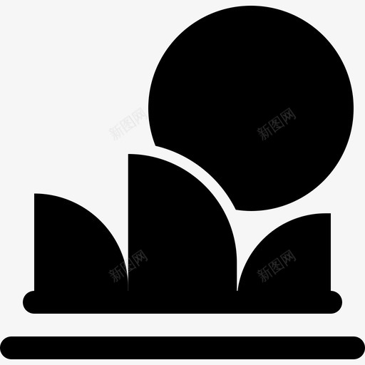 澳大利亚大厦地标图标svg_新图网 https://ixintu.com 地标 墨尔本 大厦 格拉达克 澳大利亚
