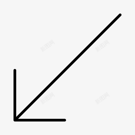 方向箭头箭头形状图标svg_新图网 https://ixintu.com 形状 方向 箭头