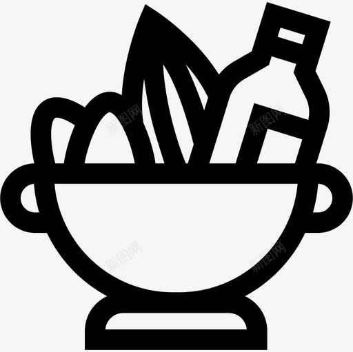 篮子农业和园艺7线性图标svg_新图网 https://ixintu.com 农业和园艺7 篮子 线性