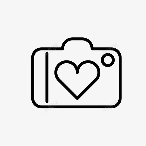 婚纱照爱情照摄影图标svg_新图网 https://ixintu.com 婚礼 婚纱照 摄影 照片 爱情