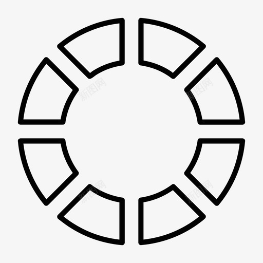 装载机装载轮预紧器图标svg_新图网 https://ixintu.com 旋转 腹板 装载 装载机 预紧