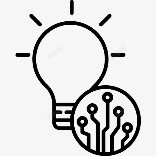 Idea人工智能49提纲图标svg_新图网 https://ixintu.com Idea 人工智能 提纲