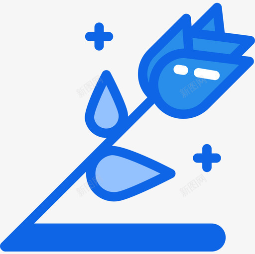 玫瑰农业园艺4魔法图标svg_新图网 https://ixintu.com 农业园艺4 玫瑰 魔法