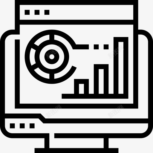 研究金融科技要素3线性图标svg_新图网 https://ixintu.com 研究 线性 金融科技要素3