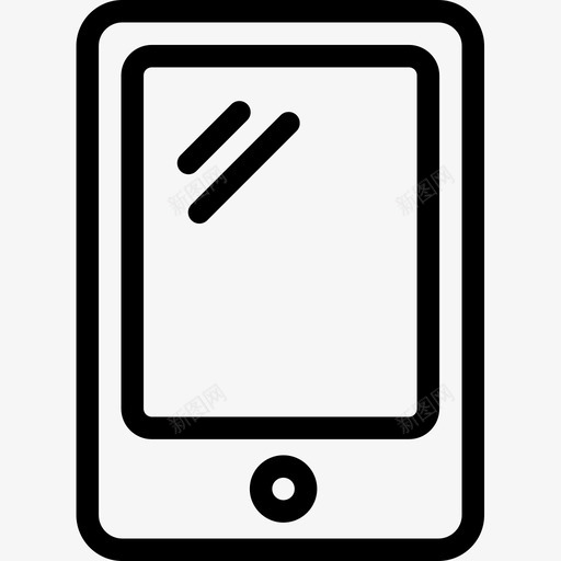 智能手机office174线性图标svg_新图网 https://ixintu.com office174 智能手机 线性
