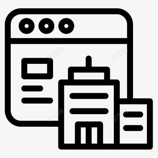 网站酒店131概要图标svg_新图网 https://ixintu.com 概要 网站 酒店