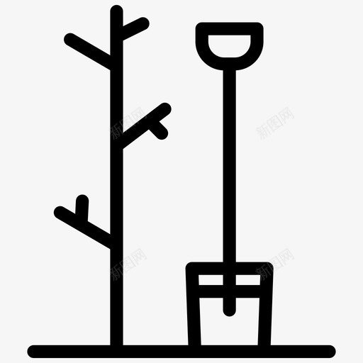 衣架建筑地面图标svg_新图网 https://ixintu.com 地面 工作 工具 建筑 衣架