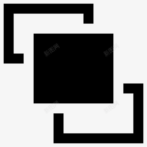 形状向前移动减号探路者图标svg_新图网 https://ixintu.com 减号 工具 形状向前移动 探路者