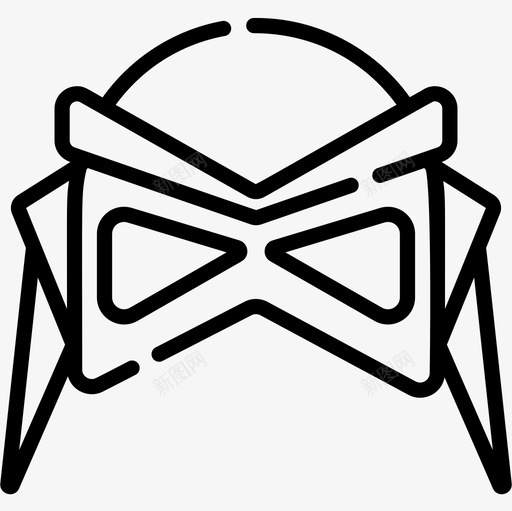 面具超级英雄11直系图标svg_新图网 https://ixintu.com 直系 超级英雄11 面具