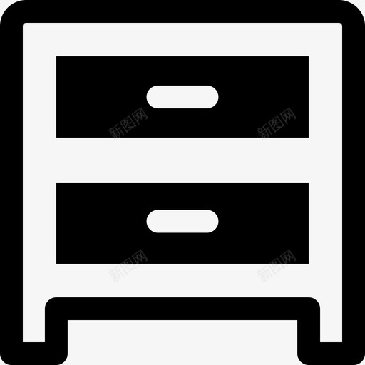 抽屉家具格拉达克图标svg_新图网 https://ixintu.com 家具 抽屉 格拉 达克