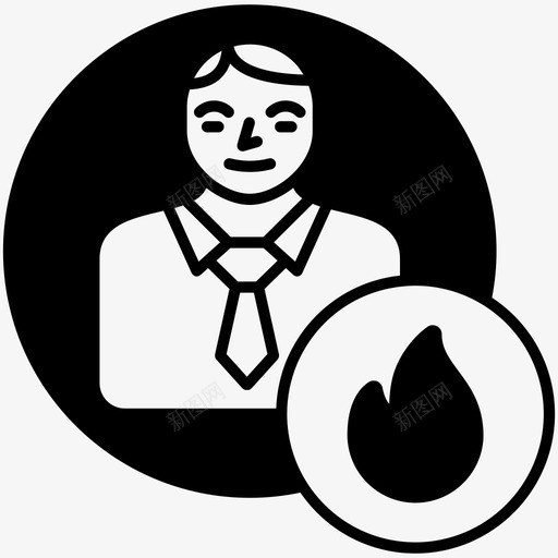 热门候选人火焰工人图标svg_新图网 https://ixintu.com 人力资源 候选人 坚实 工人 火焰 热门 部分