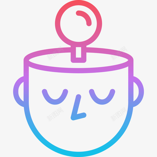 搜索人类能力2梯度图标svg_新图网 https://ixintu.com 人类 搜索 梯度 能力