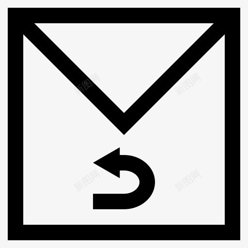 邮件刷新业务文档图标svg_新图网 https://ixintu.com 业务 刷新 文档 电子邮件 邮件