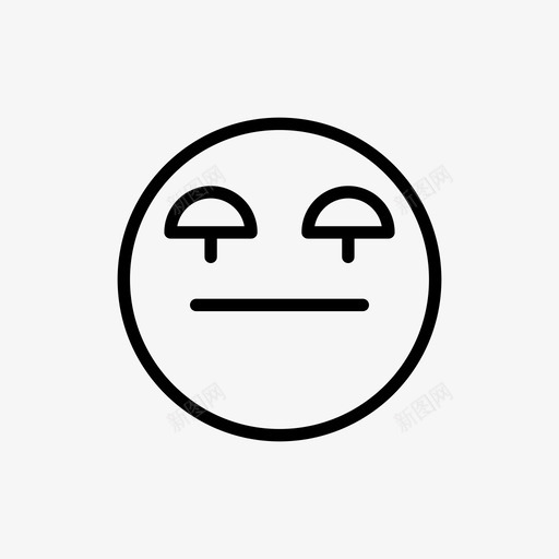 哭表情表情线图标svg_新图网 https://ixintu.com 表情