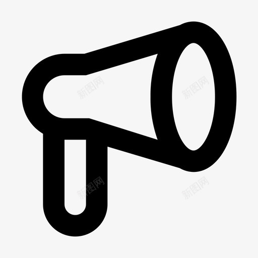 公告扩音器喇叭图标svg_新图网 https://ixintu.com 公告 喇叭 大纲 扩音器 项目管理