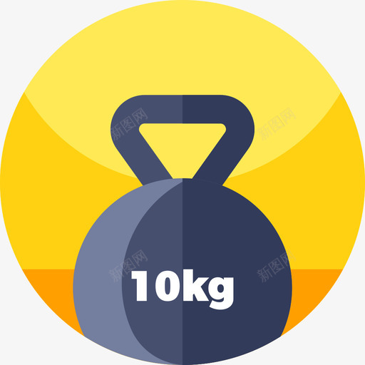 壶铃38号健身房公寓图标svg_新图网 https://ixintu.com 38号 健身房 公寓 壶铃