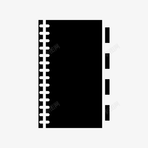 书日记条目图标svg_新图网 https://ixintu.com 书 教育字形 日记 条目 笔记 笔记本 记录