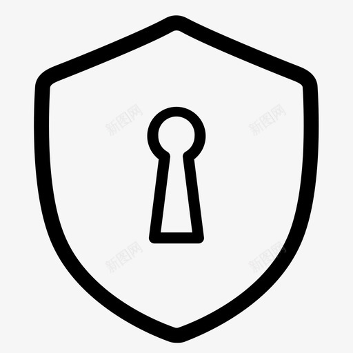 钥匙罩保险锁图标svg_新图网 https://ixintu.com 保护 保险 图标 屏蔽 钥匙