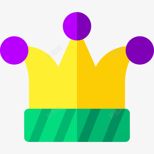 帽子mardigras11平顶图标svg_新图网 https://ixintu.com gras mardi 帽子 平顶