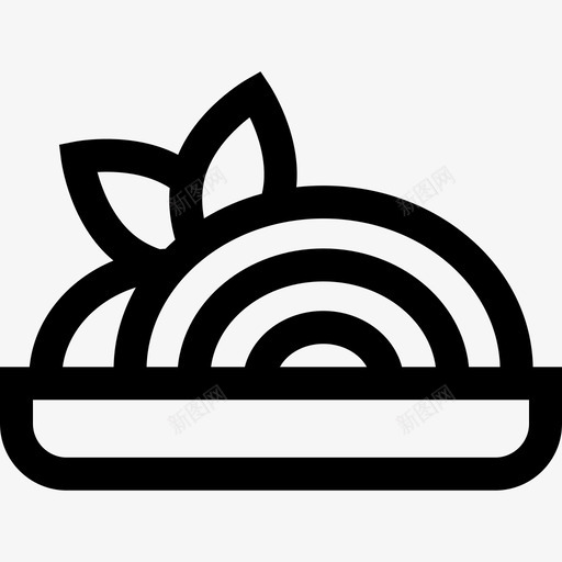 意大利面条意大利17直纹图标svg_新图网 https://ixintu.com 意大利 直纹 面条