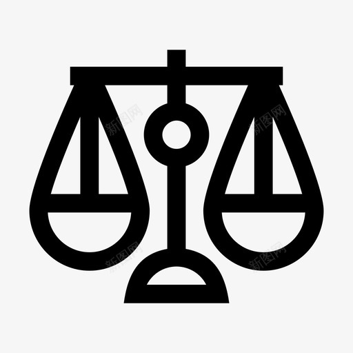 法庭等级平衡等级法官图标svg_新图网 https://ixintu.com 司法 平衡等级 法官 法庭等级 法律