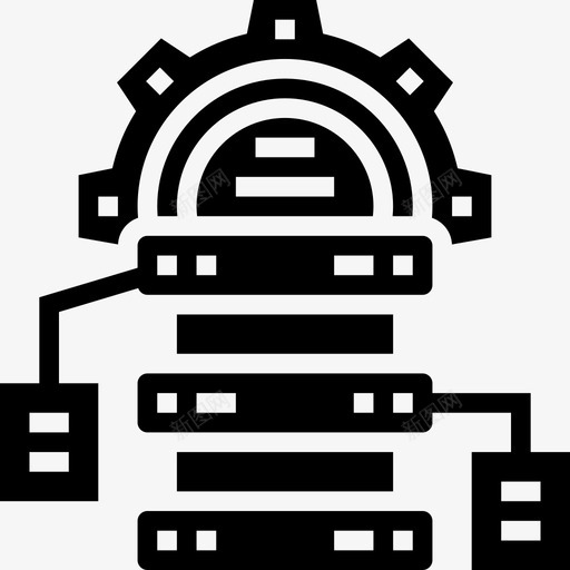 大数据网络分析5字形图标svg_新图网 https://ixintu.com 分析 大数 字形 数据 网络