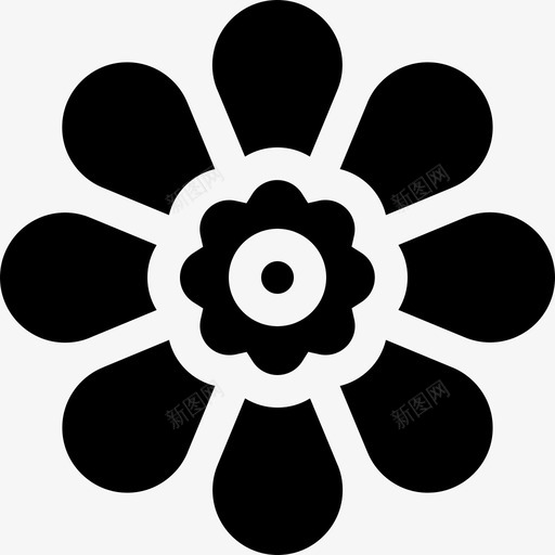 花城市公园17填充图标svg_新图网 https://ixintu.com 公园 城市 填充