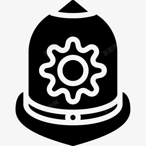 警察帽帽子2填充图标svg_新图网 https://ixintu.com 填充 帽子2 警察帽