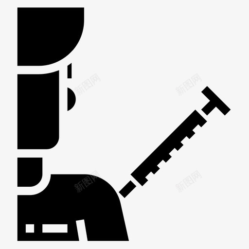 注射医用139填充图标svg_新图网 https://ixintu.com 医用 填充 注射