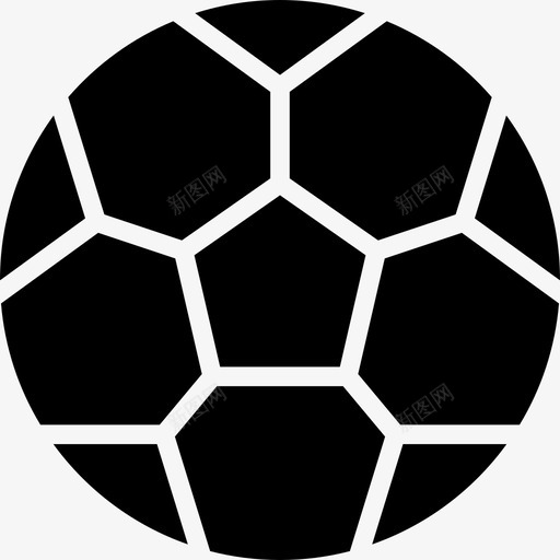 足球足球30字形图标svg_新图网 https://ixintu.com 字形 足球 足球30