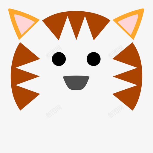 tigersvg_新图网 https://ixintu.com tiger animal